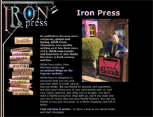 Tablet Screenshot of ironpress.co.uk